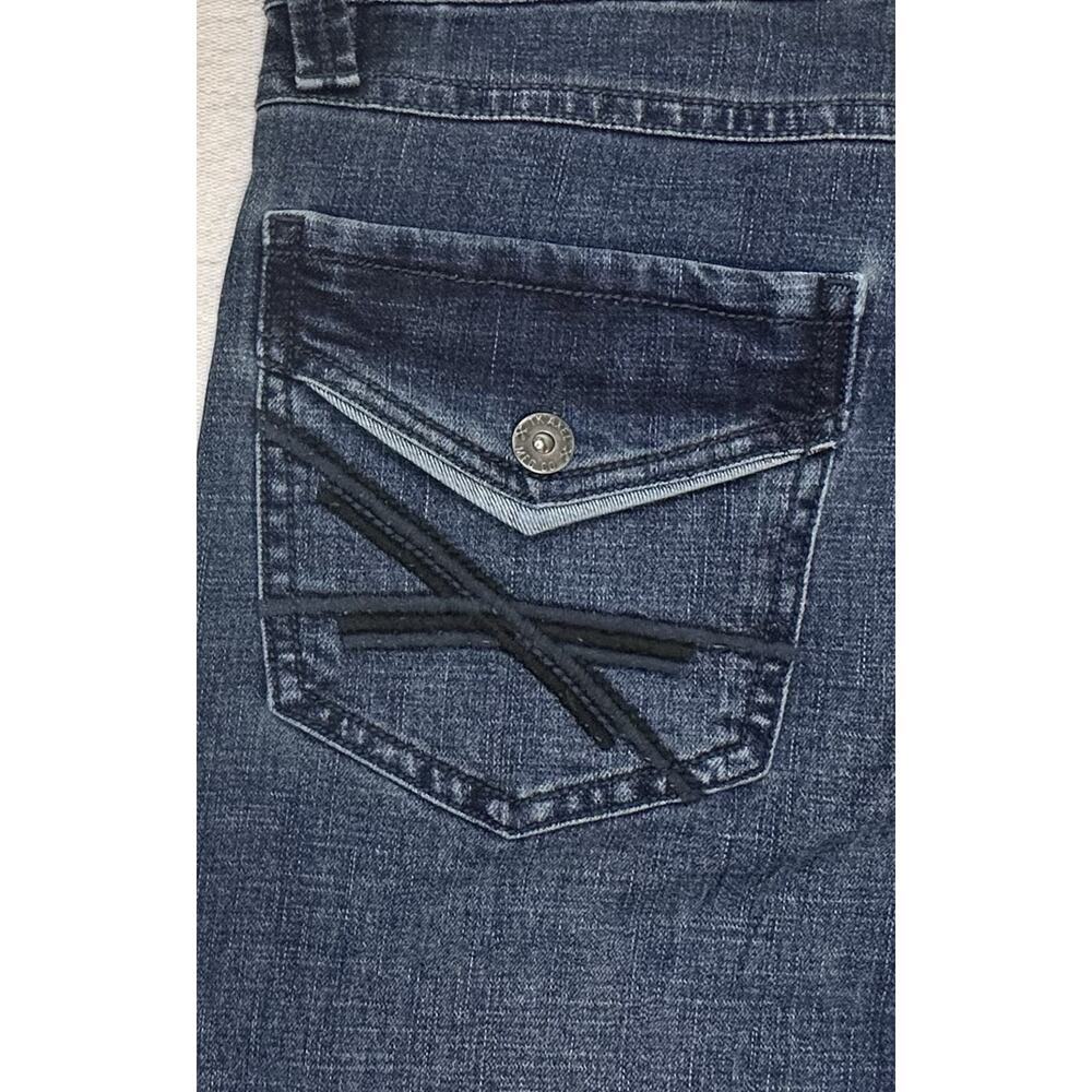 NWT Axel Jeans Men's 32X32 Slim Boot Cut Stretch Comfort Thick Stitch Denim - Picture 9 of 10